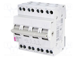 Mains-generator switch; Poles: 4; 230/400VAC; 100A; IP20