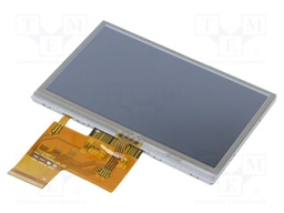 Display: TFT; 4.3"; 480x272; Illumin: LED; Dim: 105.5x67.2x4mm