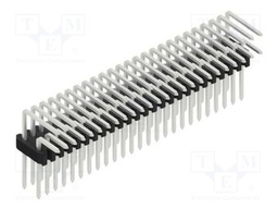 Connector: pin strips; pin header; male; PIN: 50; 1.27mm; THT; 2x25