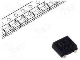 Transistor: P-MOSFET; unipolar; -30V; -1.5A; Idm: -6A; 0.8W; SOT323F