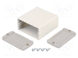 Enclosure: multipurpose; with panel; TEKAL; X: 60mm; Y: 70mm; Z: 31mm