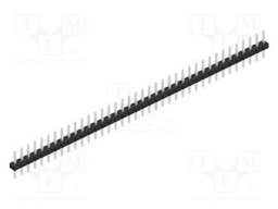 Connector: pin strips; pin header; male; PIN: 38; 2mm; THT; 1x38