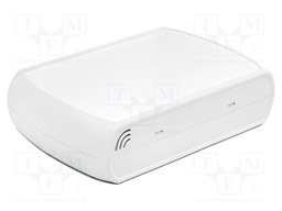 Enclosure: multipurpose; X: 81mm; Y: 128mm; Z: 35mm; vented; white
