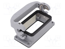 Enclosure: for HDC connectors; size 10; Pitch: 57x27mm