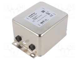 Filter: anti-interference; one-phase; 250VAC; Cx: 1uF; Cy: 4.7nF