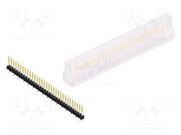 Connector: pin strips; pin header; male; PIN: 32; 2.54mm; SMT; 1x32
