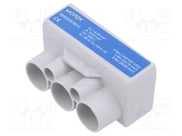 Splice terminal: distribution block; SLT50; 1kV; PIN: 5(3+2)