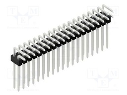 Connector: pin strips; pin header; male; PIN: 38; 2.54mm; THT; 2x19