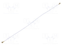Cable: coaxial; U.FL,both sides; female; angled 90°; female; 0.2m