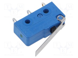 Microswitch SNAP ACTION; with lever; SPDT; 5A/250VAC; OFF-(ON)