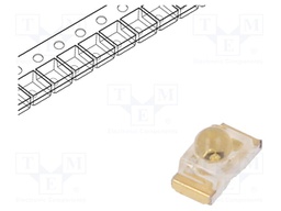 LED; SMD; 0603; orange; 400÷700mcd; 1.6x0.8x0.95mm; 60°; 2.1÷2.5V