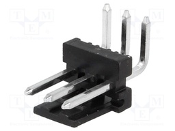 Socket; wire-board; male; PIN: 3; 3.96mm; THT; MAS-CON; tinned