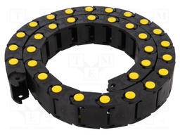 Cable chain; Series: Medium; Bend.rad: 80mm; L: 990mm