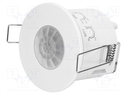 Motion sensor; ceiling; 230VAC; IP65; -20÷40°C; 6m; 360°; 1.2kW