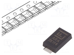 Diode: transil; 600W; 9.4V; 44.2A; unidirectional; ±5%; DO221AC