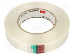Tape: electrical insulating; W: 25mm; L: 55m; Thk: 0.165mm; acrylic