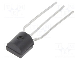 Transistor: NPN; bipolar; 80V; 1A; 0.8/2.75W; TO92