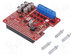 DC-motor driver; DUAL G2; 100kHz; PWM,TTL,analog; 6.5÷30V; shield