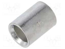 Tip: butt splice; 50mm2; crimped; for cable; tinned; copper