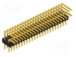 Connector: pin strips; pin header; male; PIN: 46; 1.27mm; THT; 2x23