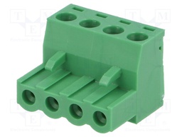 Pluggable terminal block; Contacts ph: 5.08mm; ways: 4; straight