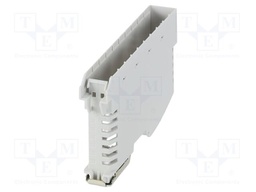 Enclosure base; grey; UL94V-0; ME-IO 18,8; for DIN rail mounting