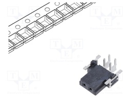Connector: PCB to PCB; female; PIN: 2; 2.54mm; -55÷125°C; 29A; THT