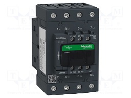 Contactor: 4-pole; NO x4; Auxiliary contacts: NC + NO; 24VDC; 40A
