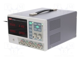 Power supply: laboratory; Channels: 3; Uout: 0÷30VDC; 0÷5A; 0÷5A