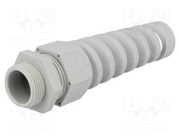 Cable gland; with strain relief; M25; IP68; Mat: polyamide; grey