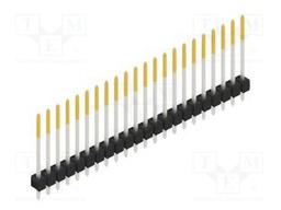 Connector: pin strips; pin header; male; PIN: 22; 2.54mm; THT; 1x22