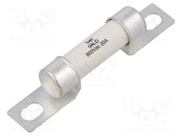 Fuse: fuse; 20A; 800VDC; ceramic