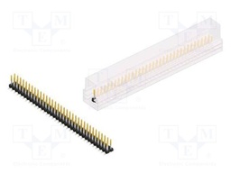Connector: pin strips; pin header; male; PIN: 68; 2.54mm; SMT; 2x34