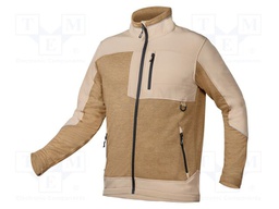 Softshell jacket; Size: M; beige; OUTDOOR; 265g/m2