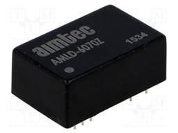 Converter: DC/DC; Uin: 7÷60V; Uout: 2÷57VDC; Iout: 700mA; DIP24