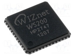IC: Ethernet controller; SPI; QFN48; -40÷85°C; 3.3VDC; Channels: 8