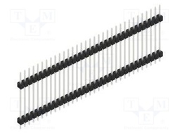 Connector: pin strips; pin header; male; PIN: 33; 2.54mm; THT; 1x33
