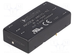 Converter: DC/DC; 20W; Uin: 18÷75V; 3.3VDC; Iout: 5A; 2"x1"; 26g
