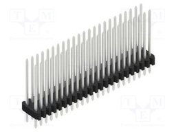 Connector: pin strips; pin header; male; PIN: 46; 1.27mm; THT; 2x23