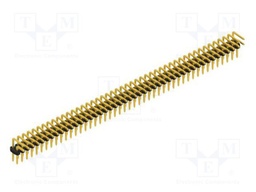 Connector: pin strips; pin header; male; PIN: 92; 2mm; THT; 2x46