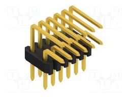 Connector: pin strips; pin header; male; PIN: 12; 1.27mm; THT; 2x6