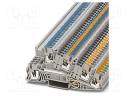 Splice terminal: rail; PA; L: 48.6mm; terminals: 5; W: 5.2mm; H: 101mm