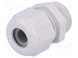 Gland; M20; IP68; 5÷9mm; Mat: thermoplastic; grey