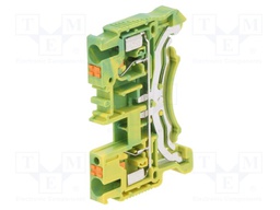 Splice terminal: rail; 0.2÷4mm2; ways: 1; terminals: 2; Width: 5.2mm