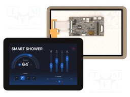 Display: TFT; 9"; 1280x800; 32MBFLASH,32MBPSRAM; 900cd/m2; 4÷6V