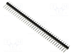 Connector: pin strips; pin header; PIN: 36; male; BERGSTIK; FCI; THT