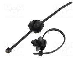 Cable tie; L: 100mm; W: 2.5mm; polyamide; 80N; UL94V-HB; -40÷105°C