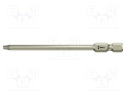 Screwdriver bit; Torx® with protection; T10H; Overall len: 89mm