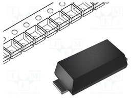 Diode: TVS; 400W; 46.8V; 6.2A; unidirectional; SOD123W; max.185°C