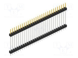 Connector: pin strips; pin header; male; PIN: 29; 2.54mm; THT; 1x29